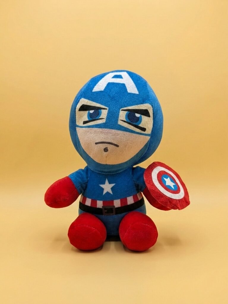 Peluche Musical Capitán América con Voz Original